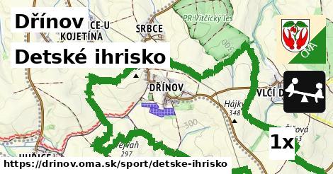 detské ihrisko v Dřínov