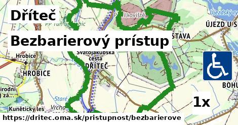 Bezbarierový prístup, Dříteč