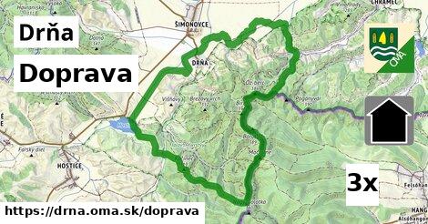 doprava v Drňa