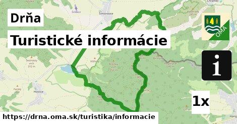 Turistické informácie, Drňa
