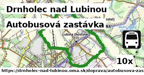 Autobusová zastávka, Drnholec nad Lubinou