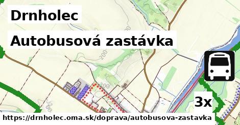 Autobusová zastávka, Drnholec