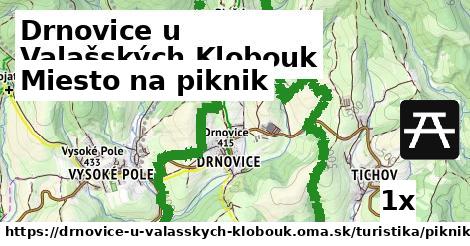 miesto na piknik v Drnovice u Valašských Klobouk