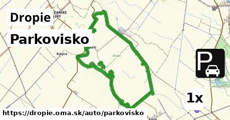 Parkovisko, Dropie