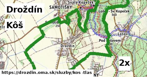 Kôš, Droždín