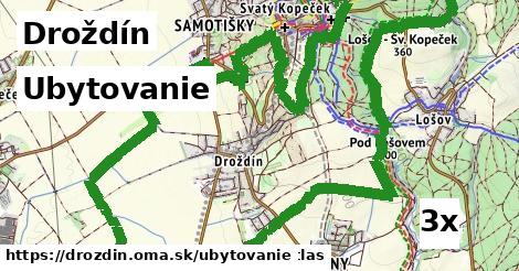 ubytovanie v Droždín