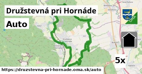 auto v Družstevná pri Hornáde