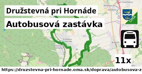 Autobusová zastávka, Družstevná pri Hornáde