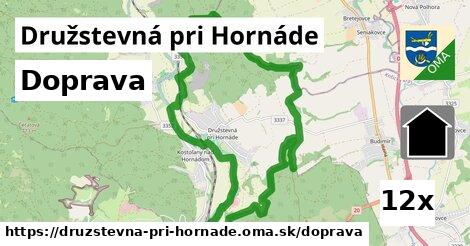 doprava v Družstevná pri Hornáde