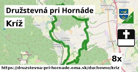 Kríž, Družstevná pri Hornáde