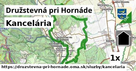 Kancelária, Družstevná pri Hornáde