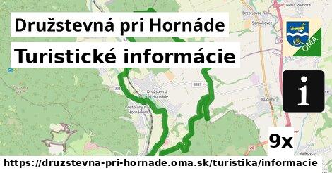 Turistické informácie, Družstevná pri Hornáde