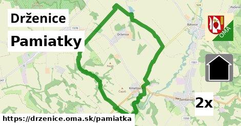 pamiatky v Drženice