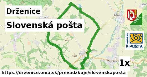 Slovenská pošta, Drženice