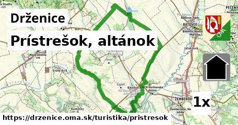 Prístrešok, altánok, Drženice