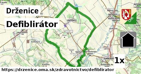 Defiblirátor, Drženice