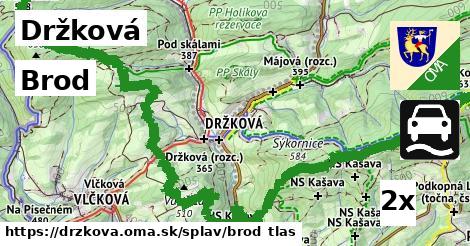 Brod, Držková