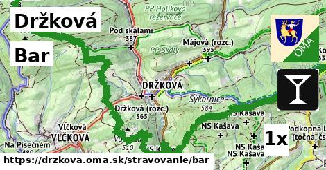 Bar, Držková