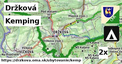 Kemping, Držková