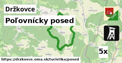 Poľovnícky posed, Držkovce