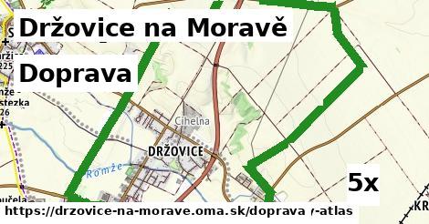 doprava v Držovice na Moravě