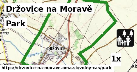 park v Držovice na Moravě