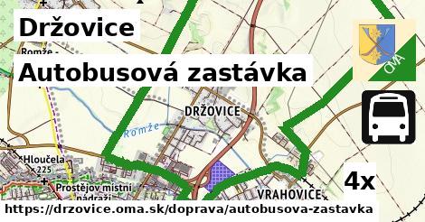 Autobusová zastávka, Držovice