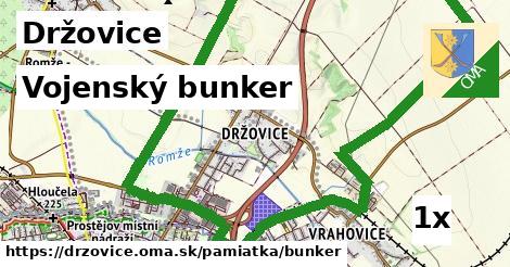 vojenský bunker v Držovice