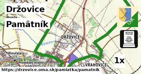 pamätník v Držovice