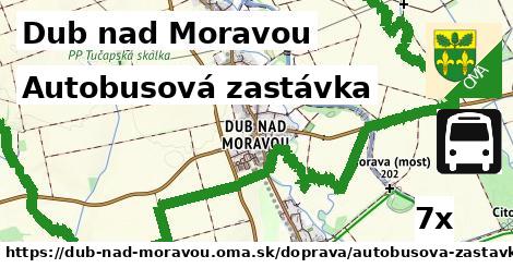 Autobusová zastávka, Dub nad Moravou