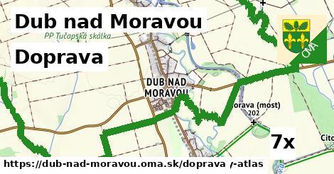 doprava v Dub nad Moravou