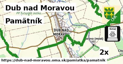 Pamätník, Dub nad Moravou