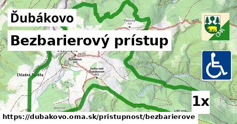 Bezbarierový prístup, Ďubákovo