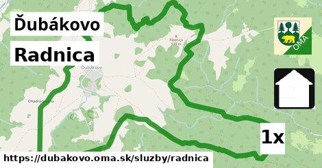 Radnica, Ďubákovo