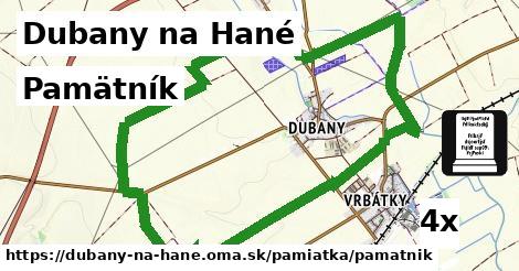 Pamätník, Dubany na Hané