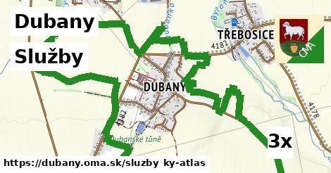 služby v Dubany