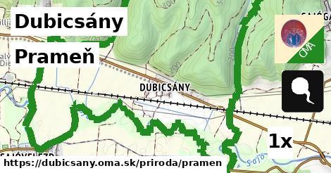 Prameň, Dubicsány