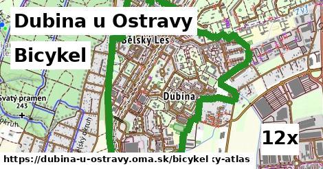 bicykel v Dubina u Ostravy