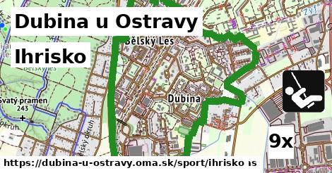 Ihrisko, Dubina u Ostravy