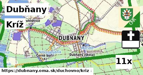 Kríž, Dubňany