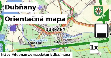 Orientačná mapa, Dubňany