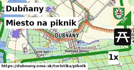 miesto na piknik v Dubňany