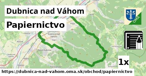 Papiernictvo, Dubnica nad Váhom