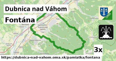 Fontána, Dubnica nad Váhom