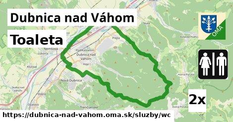 toaleta v Dubnica nad Váhom