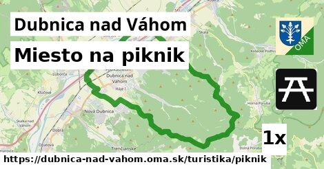 Miesto na piknik, Dubnica nad Váhom