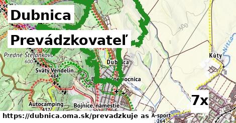 prevádzkovateľ v Dubnica