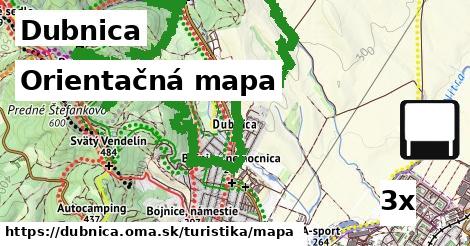 Orientačná mapa, Dubnica