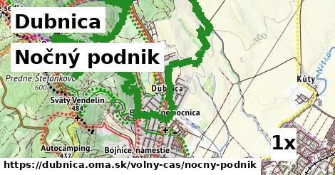 Nočný podnik, Dubnica