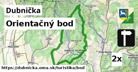 Orientačný bod, Dubnička